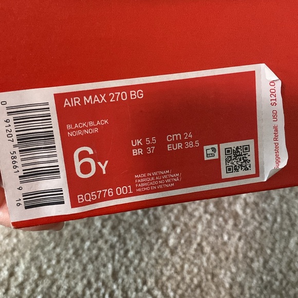 Air Max 270 Black - Picture 8 of 8